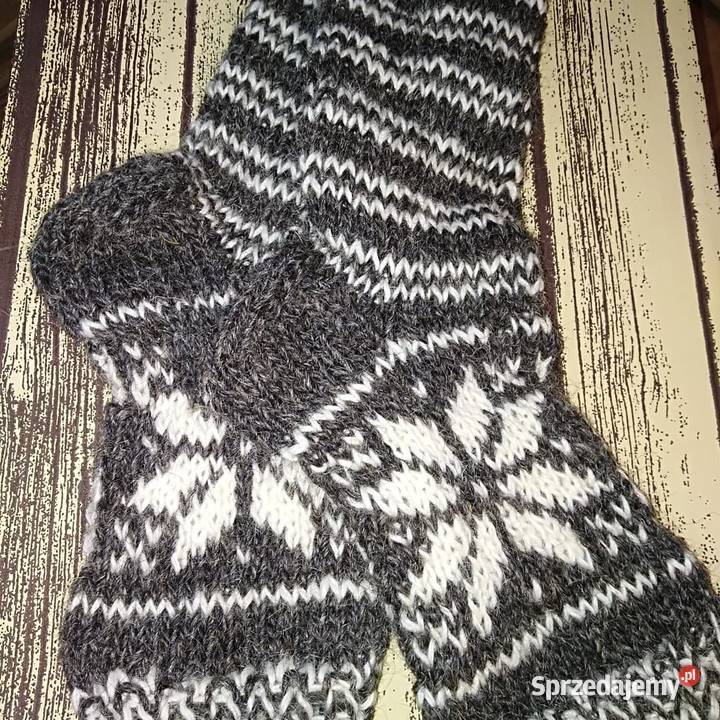 Swetry skarpety czapki rękawiczki wełniane Biznes i Przemysł małopolskie sprzedam