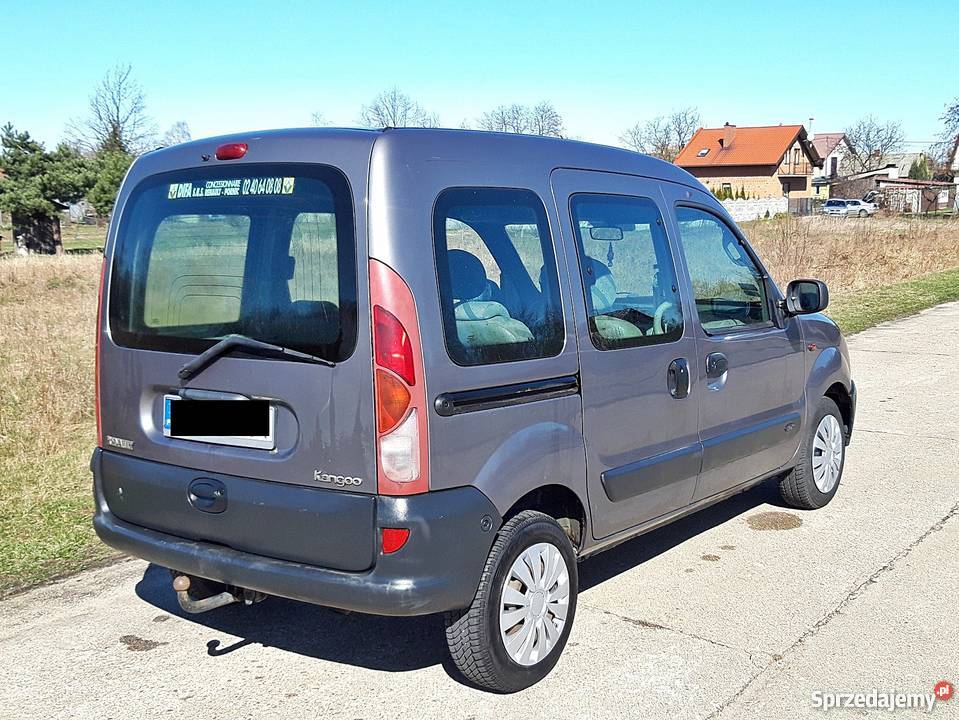 Renault Kangoo 19 DTI Sprawna KLIMA Osobowy Zduńska Wola