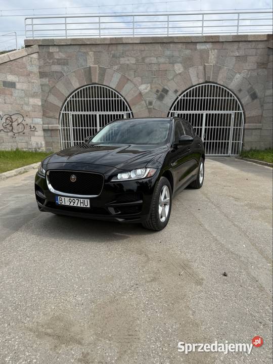 Jaguar fpace Premium napęd AWD serwisowany czujnik deszczu podlaskie Białystok