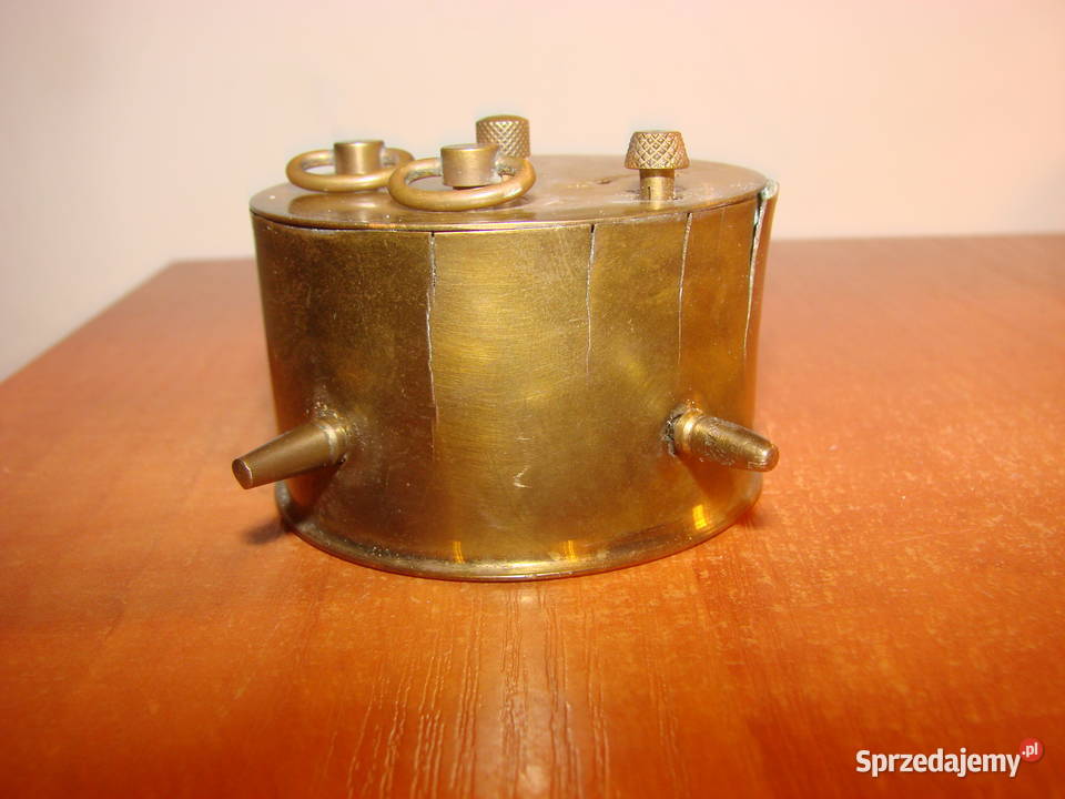 Black Forest stary mosiężny budzik Pruszcz Gdański