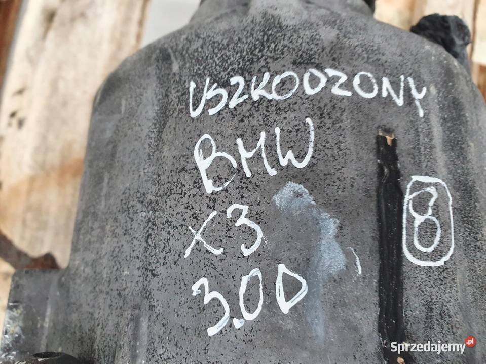 BMW X3 F25 30 D REDUKTOR SKRZYNI BIEGÓW oryginał osobowe lubelskie Rudka