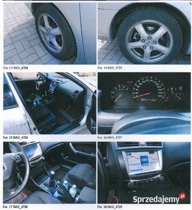 HONDA Accord 22 CTDi Gorzów Wielkopolski