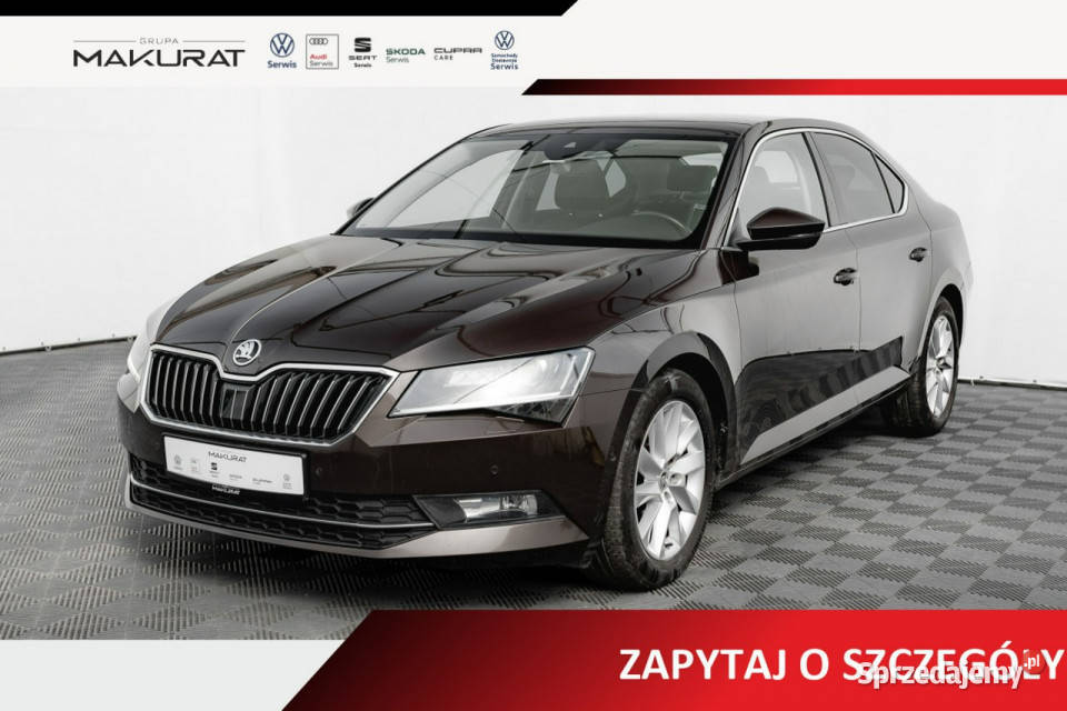 koda Superb WD8561R20 TDI Style DSG7 Podgrzf asystent pasa ruchu pomorskie Pępowo