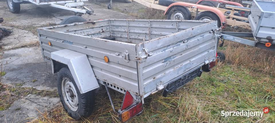 Przyczepa dmc 650 190x100 z hamulcem najazdowym Żary