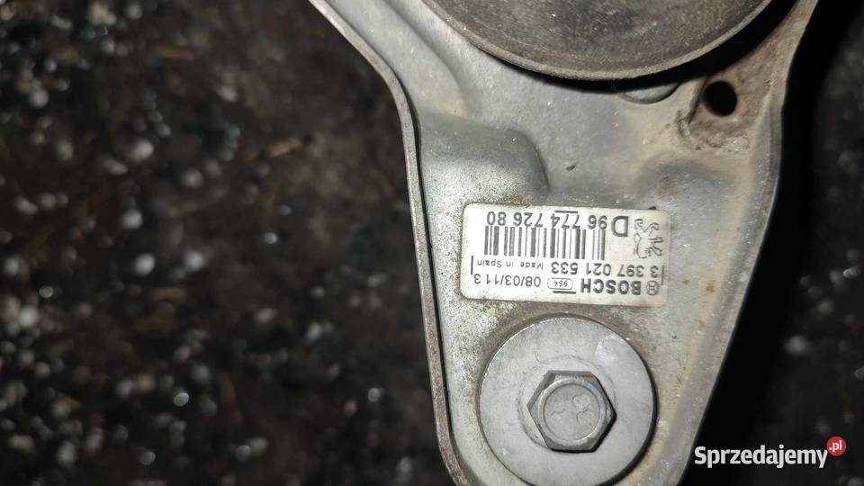 Silniczek wycieraczki prawy 1137328576 Peugeot osobowe Silniki wycieraczek wielkopolskie Książ Wielkopolski