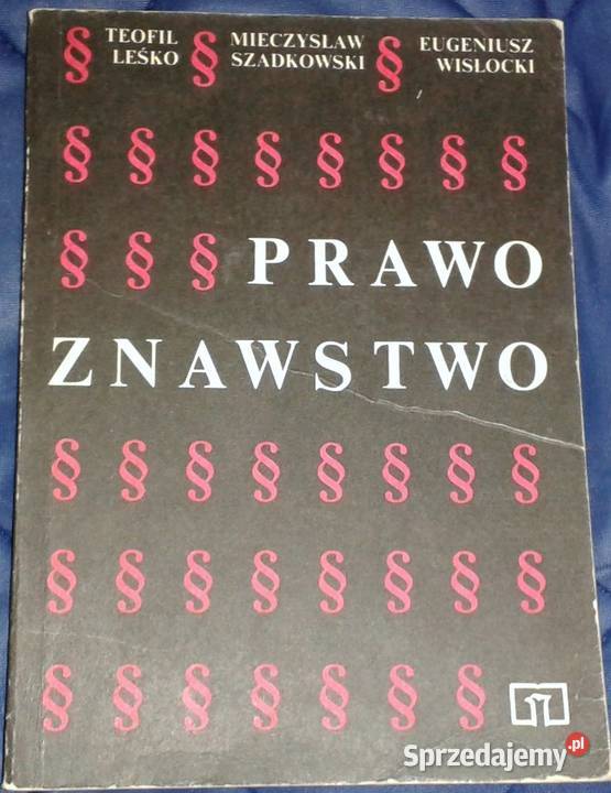 Prawoznawstwo T Leśko MSzadkowski EWisłocki Chełm