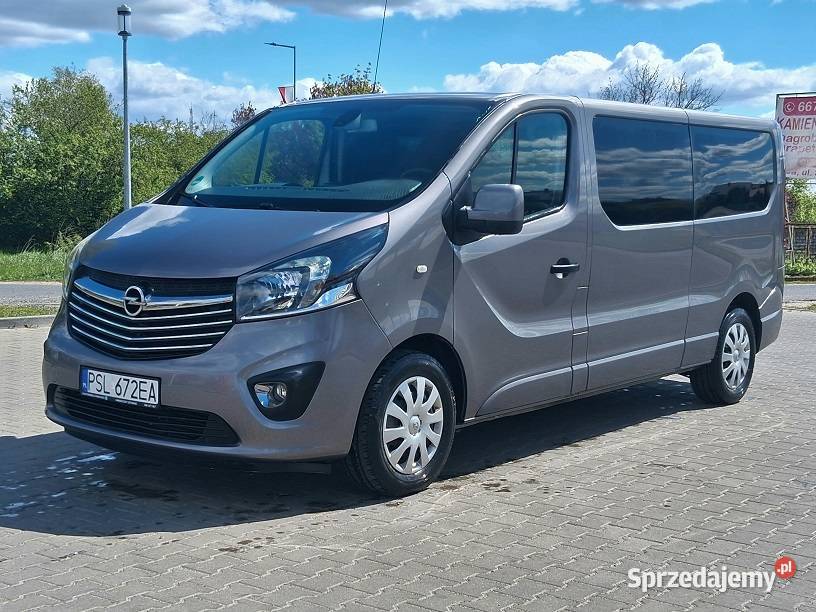 Opel Vivaro Long Długi 9 osób 2 x Klima i ASR (kontrola trakcji) Vivaro Słupca sprzedam