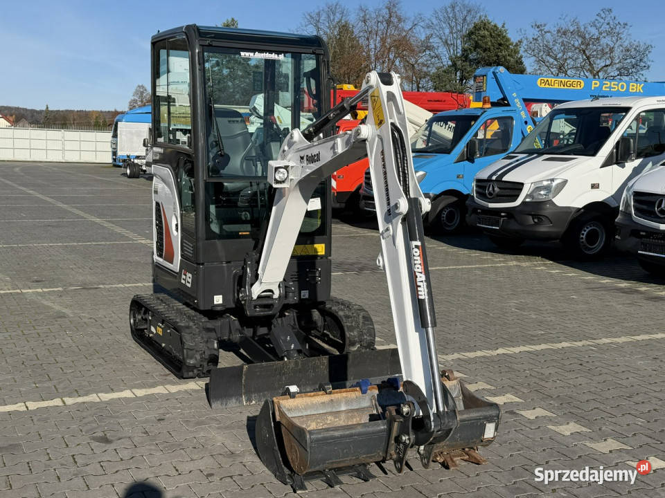 minikoparka Bobcat E19 Komplet Łyżek Mało świętokrzyskie Widełki