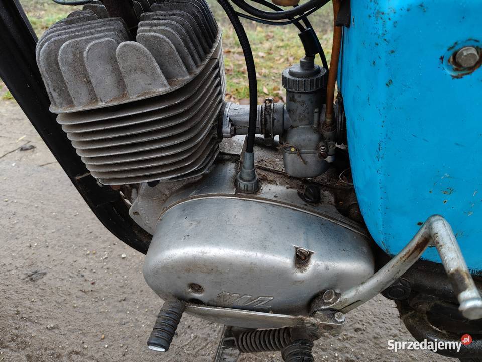 MZ TS 125 DE LUXE 1985r z dokumentami do 125cm3 Nowe Skalmierzyce