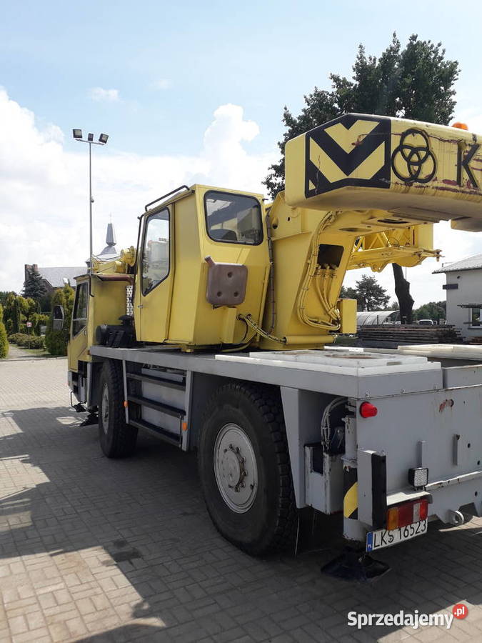 Żuraw samojezdny Krupp KMK2025 Rok produkcji 1992 Krupiec