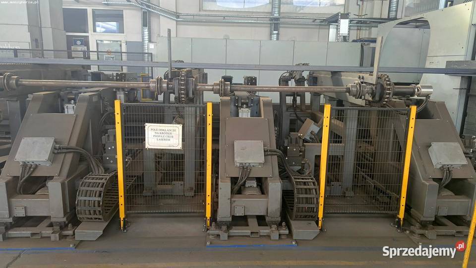 Laser do cięcia rur i profili BLMADIGE JUMBO Produkcja Jelenia Góra