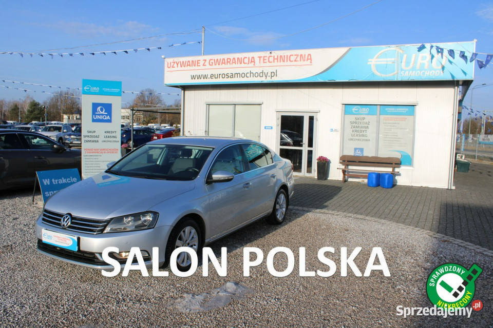 Volkswagen Passat 20TDi Grzane fotele szyba Rok produkcji 2011