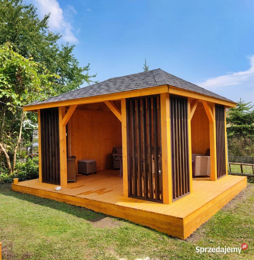 Nowoczesna Altana Ogrodowa 5x4m Altanka Poniatowa