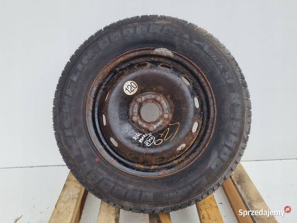 Renault Trafic III KOŁO ZAPASOWE Zapas 21565 Średnica 16" Rudka
