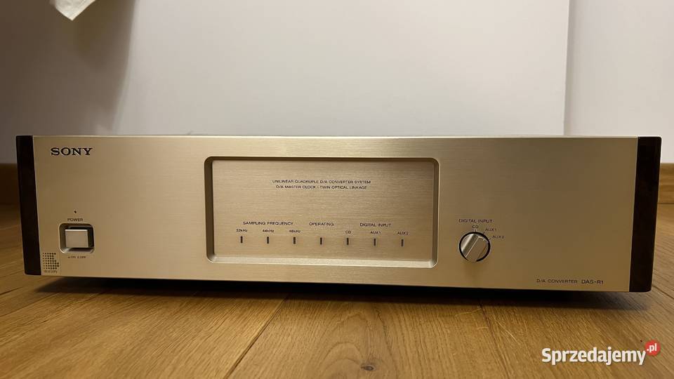 DAC SONY DASR1 Konwerter analogowo cyfrowy Japan Białystok