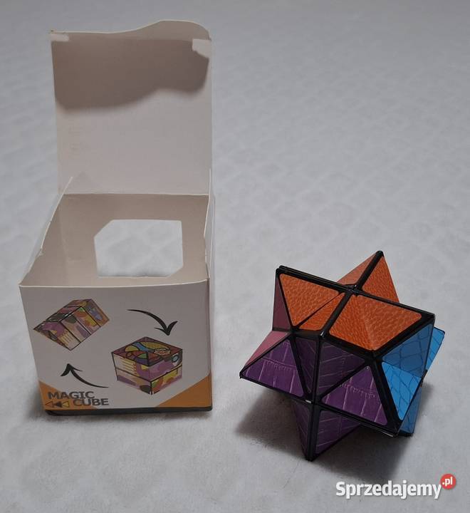 Gwiazda układanka rozkładana kostka logiczna Czeladź