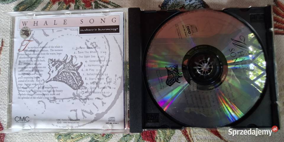 Whale Song CD Płyty i kasety małopolskie Kraków sprzedam