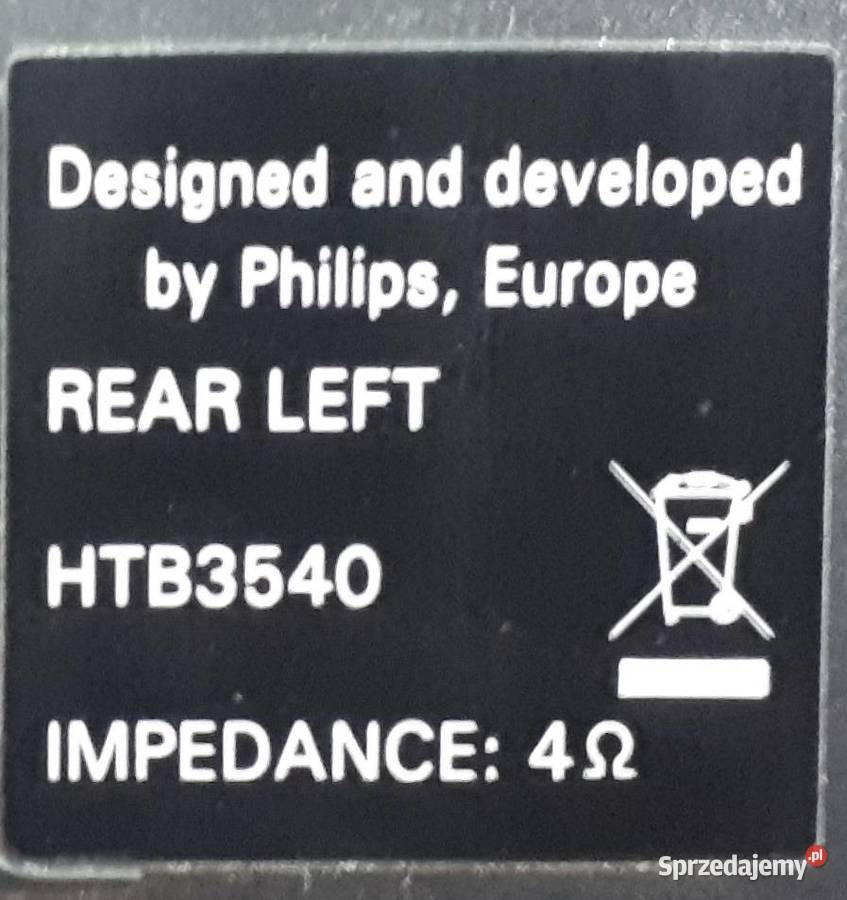 głośniki do kina domowego HTB3540 Philips Czachówek