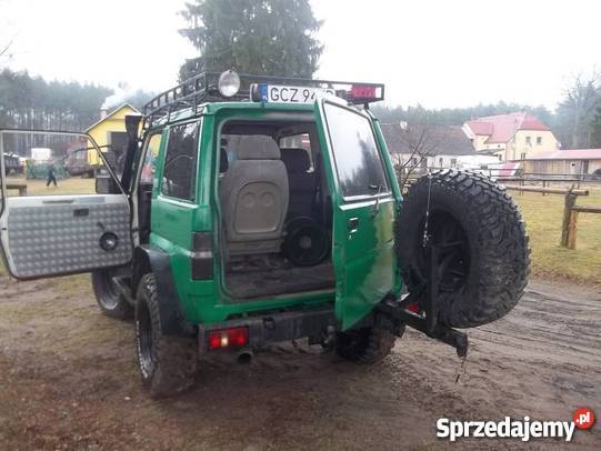 Daihatsu Rocky patrol discovery off road zamiana zielony