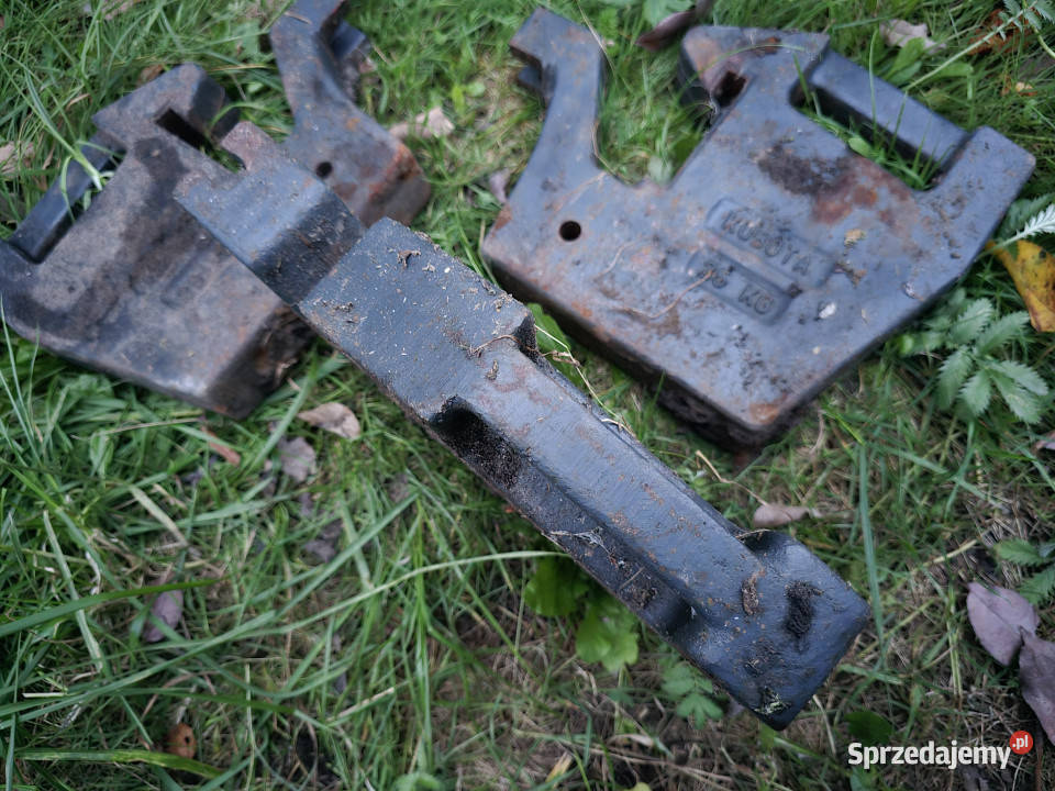 Obciążniki obciążenie do mini traktora KUBOTA 75 Izabelin