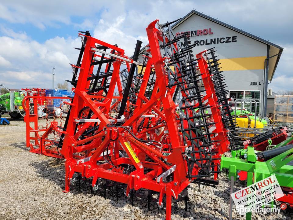 Brona zębowa składana hydraulicznie U2925 67m Jarosław