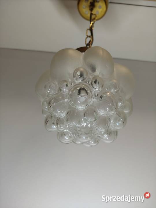 Lampa bubble H Tynell Limburg lata 60 vintage Kalisz