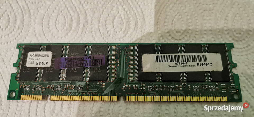 Pamięć 64MB SDRAM PC100322620 Pamięci Elektronika