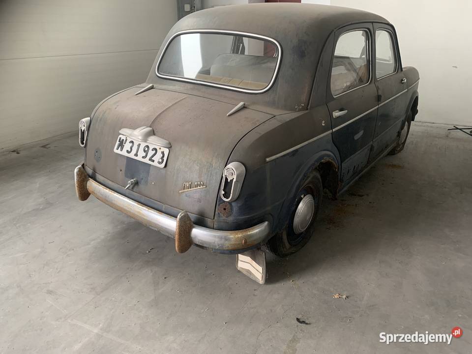 Fiat 1100 uszkodzony Nowy Sącz