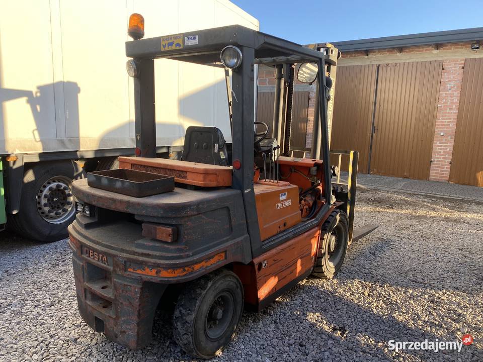 Wózek widłowy Desta DV35B oryginał 3500 udźwigu Wózki widłowe łódzkie Rogów sprzedam
