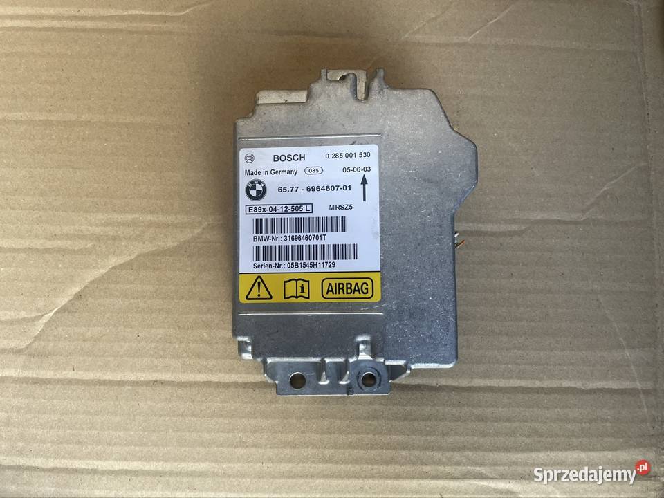 6964607 moduł sterownik poduszek airbag bmw e81 Szczecin sprzedam