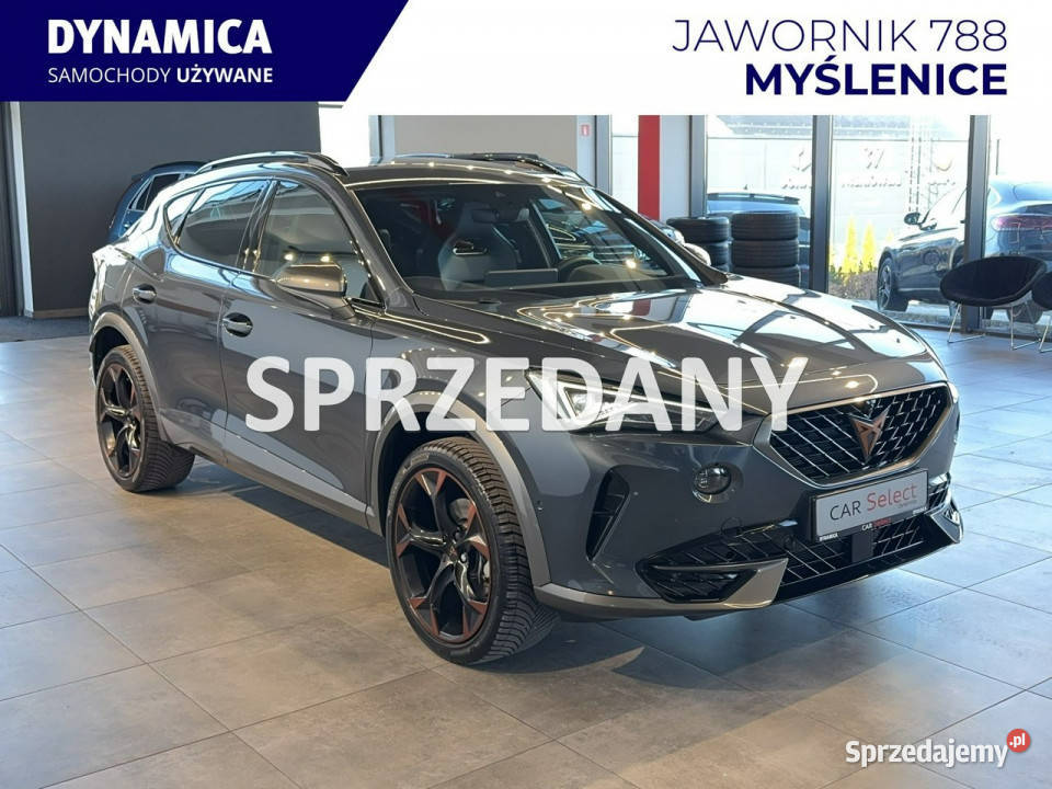 Cupra Formentor VAT 23 20TSI 190 DSG 4drive 2024 komputer pokładowy Myślenice