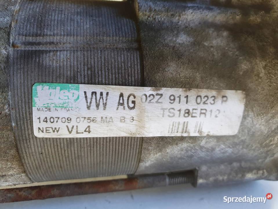 ROZRUSZNIK VW Caddy III 16 TDI ROZRUSZNIK osobowe Rudka