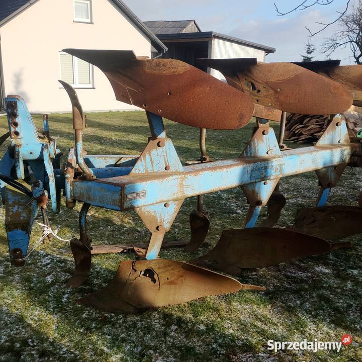 Pług obrotowy Niemeyer 4 skiby Kuhn Lemken 3 Opatów