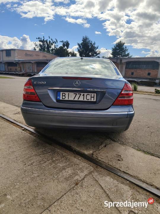 MercedesBenz w211 e500 V8 benzyna Białystok