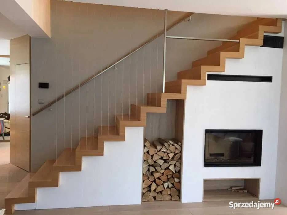 SCHODY drewniane stalowe dębowe jesionowe Warszawa sprzedam