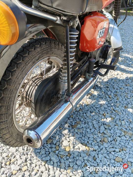 Motocykl MZ ETZ 125 kat B zarejestrowany Kalisz