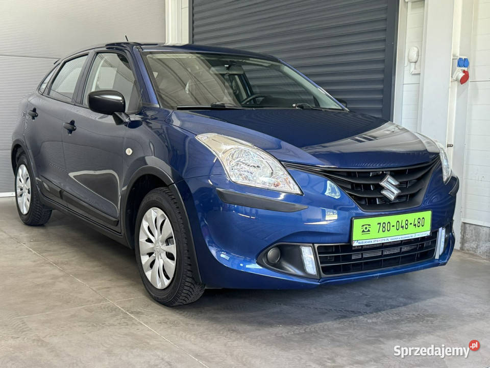 Suzuki Baleno Salon Oryginał 49tyśkm Serwis ASO aluminiowe felgi Chechło