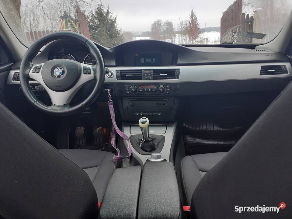 BMW seria E90 kolor szary 2006r zadbany diesel Grzymałków
