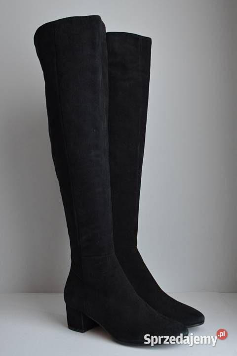 Wygodne NISKIE zamszowe MUSZKIETERKI The Seller 25.5cm sprzedam