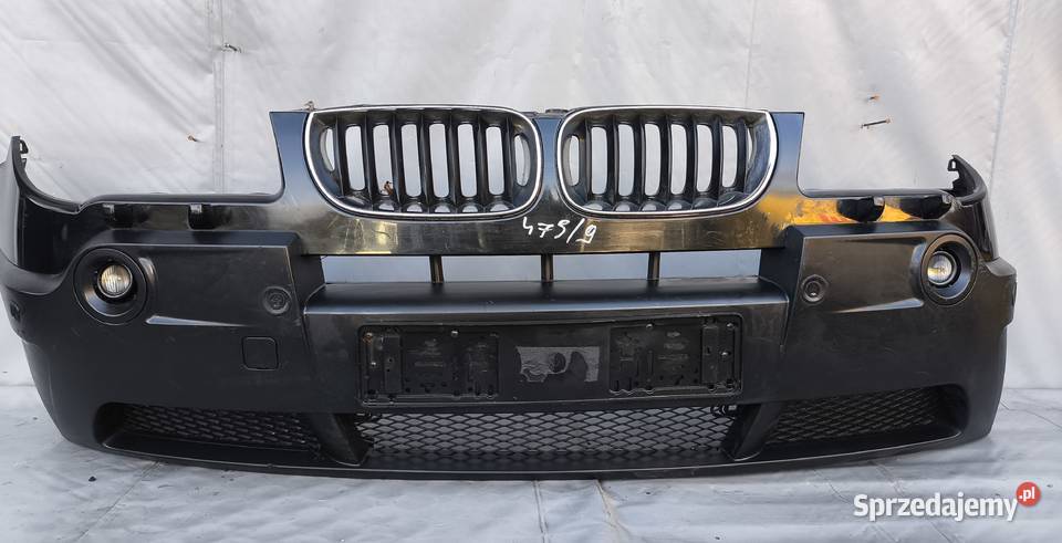 BMW X3 E83 ZDERZAK PRZEDNI PRZÓD GRILL HALOGENY Radom