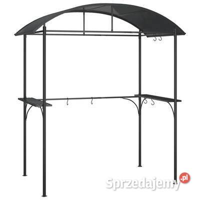 vidaXL Altana grillowa z półkami antracytowa Pawilony i namioty sprzedam