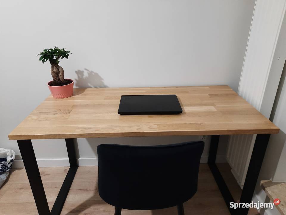 Biurko industrialne drewniane stół stolik blat Białystok