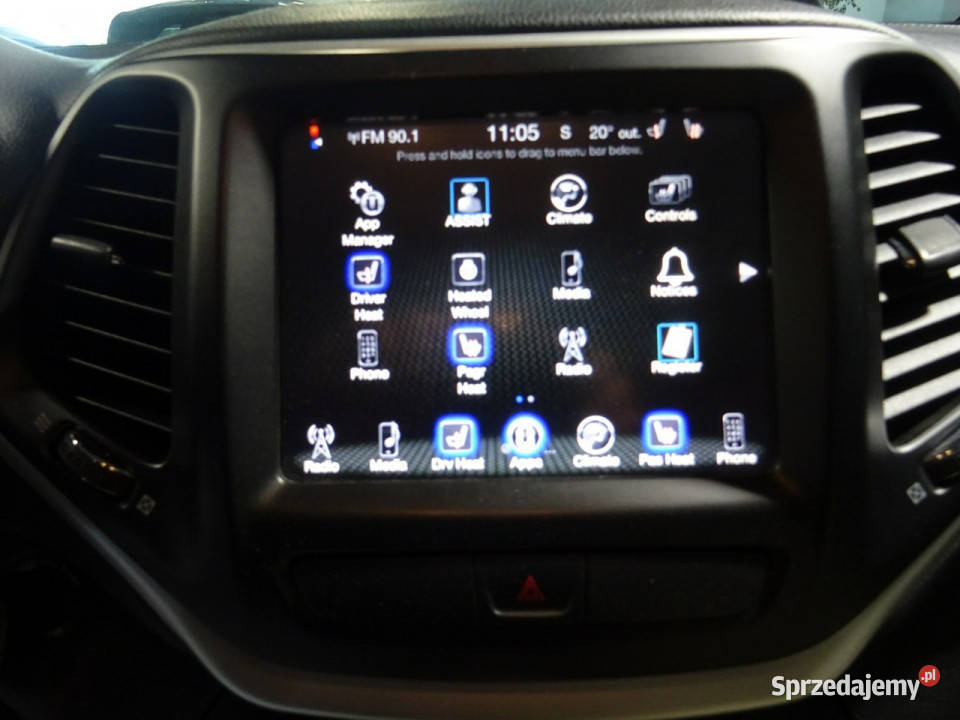 Jeep Cherokee Samochód w stanie 32 benzyna moc łódzkie