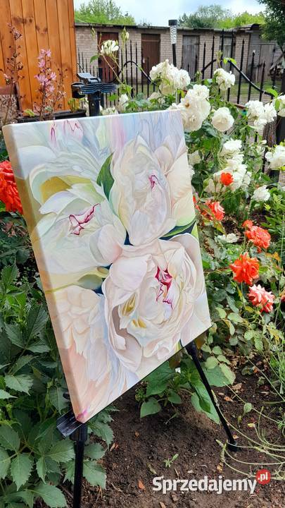 Piękne autorskie obrazy olejne na płótnie Brwinów