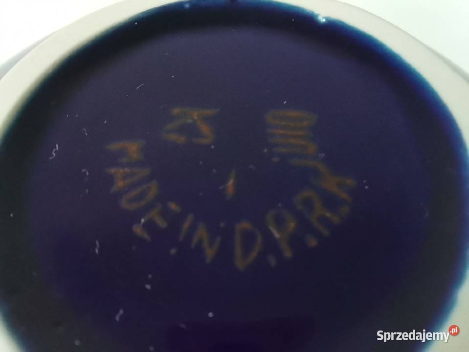 Stary niebieski kobaltowy wazon 2 sztuki Antyki, Sztuka, Kolekcje Katowice sprzedam