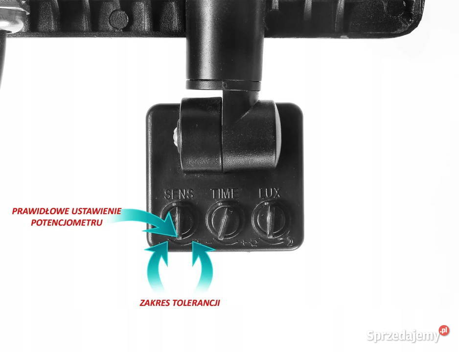 Lampa LED Halogen 20W 230V z czujnikiem ruchu Halogeny i naświetlacze Rawa Mazowiecka