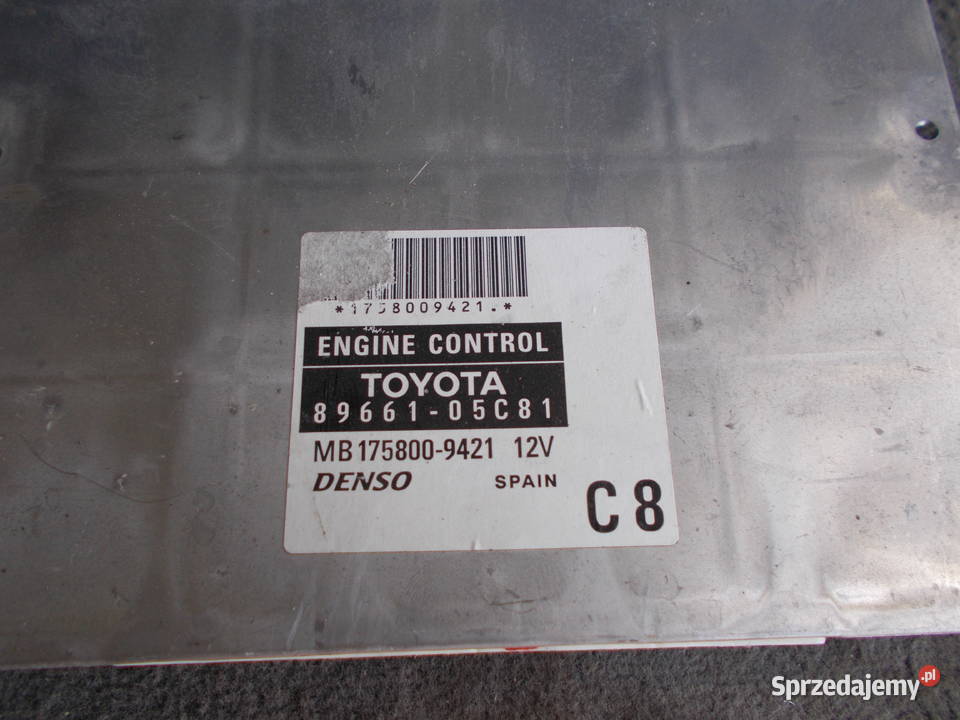 toyota AVENSIS T25 22 d4d komputer sterownik