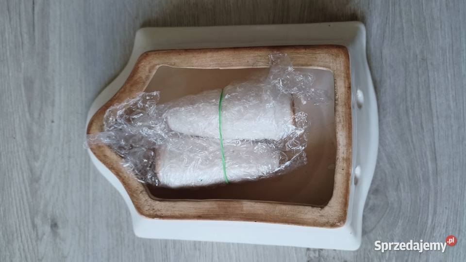 Zegar ścienny ceramiczny PRL łódzkie