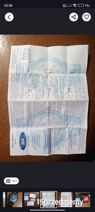 Zegarek casio podkarpackie Markowa