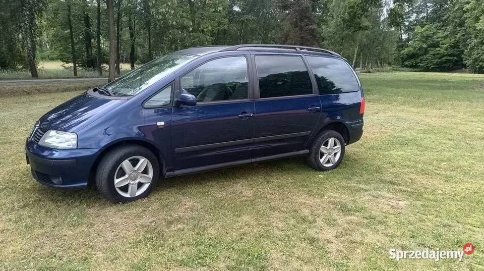 Seat Alhambra 20 TDI 7 osobowy 2007 hak 2t sprzedam